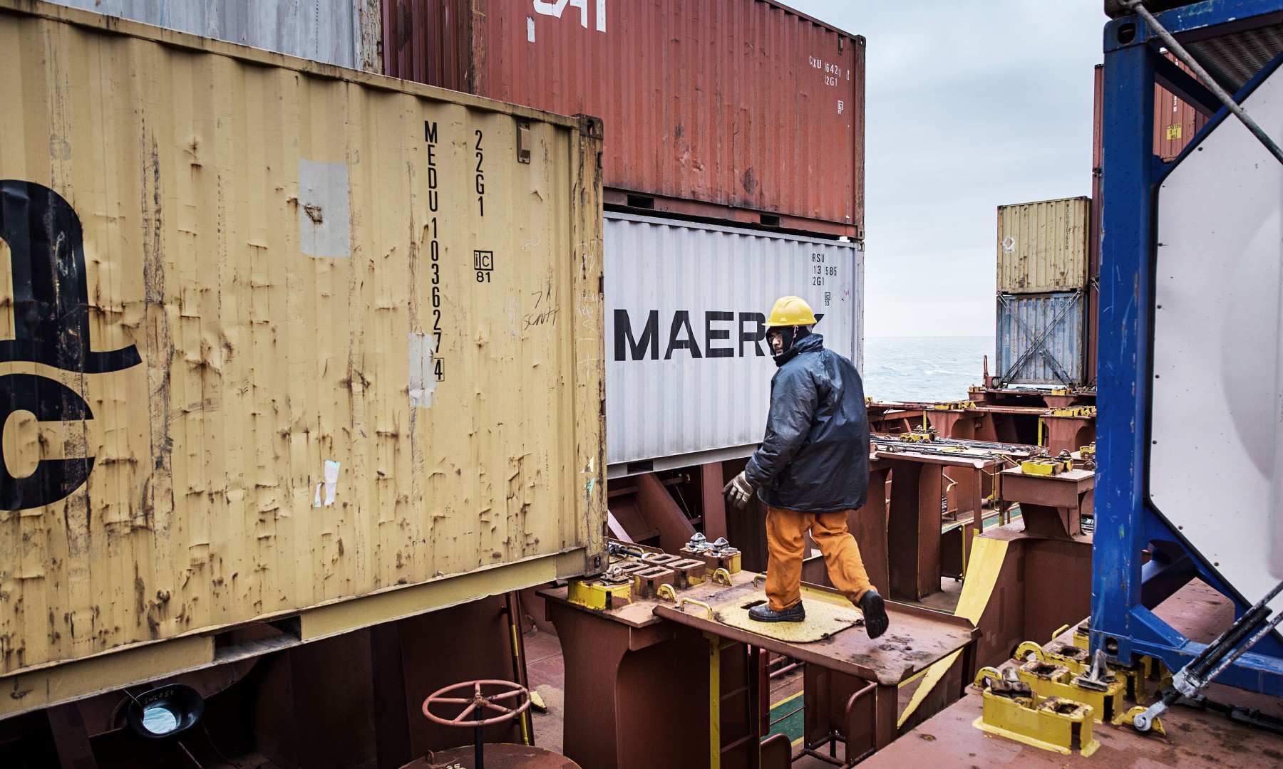 &Uuml;berfahrt von Antwerpen nach Le Havre