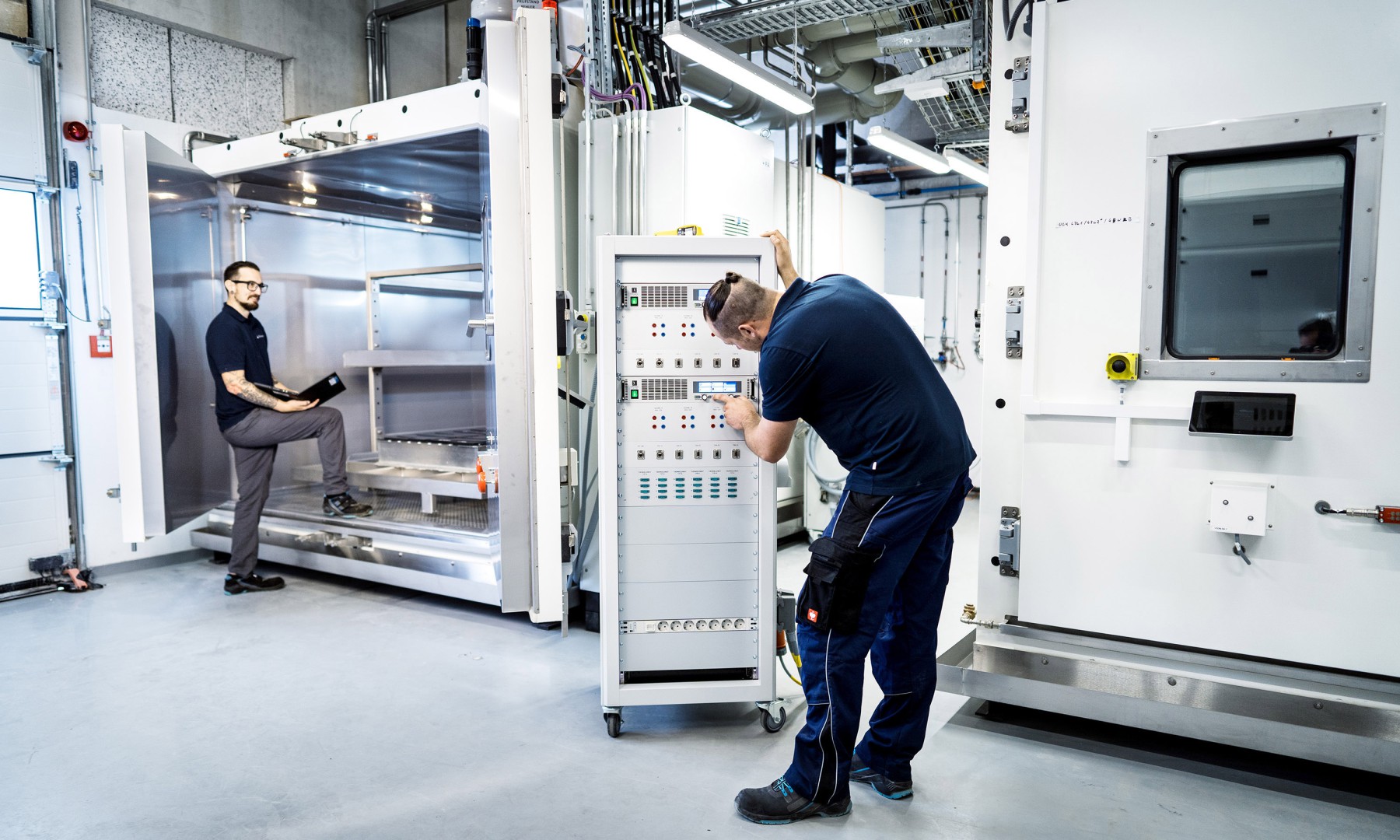 Im Innovationspark Avantis ist das europaweit modernste unabh&auml;ngige Pr&uuml;fzentrum f&uuml;r Antriebsbatterien von Elektrofahrzeugen entstanden.