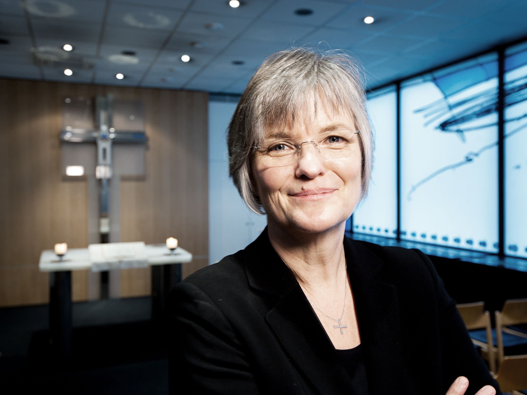 Vicar Ulrike Johanns for Geolino Extra