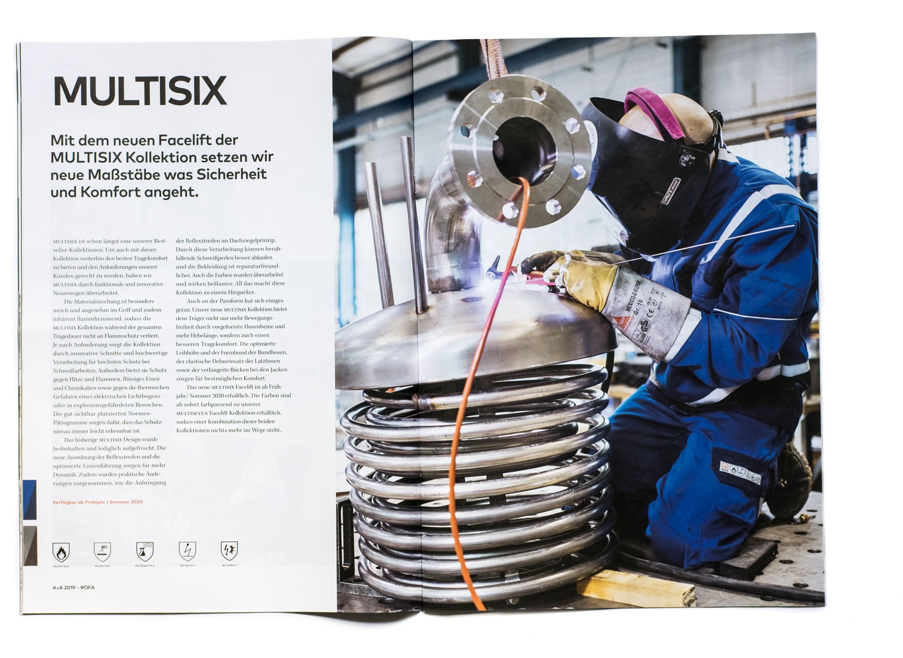 ROFA workwear / Messezeitung