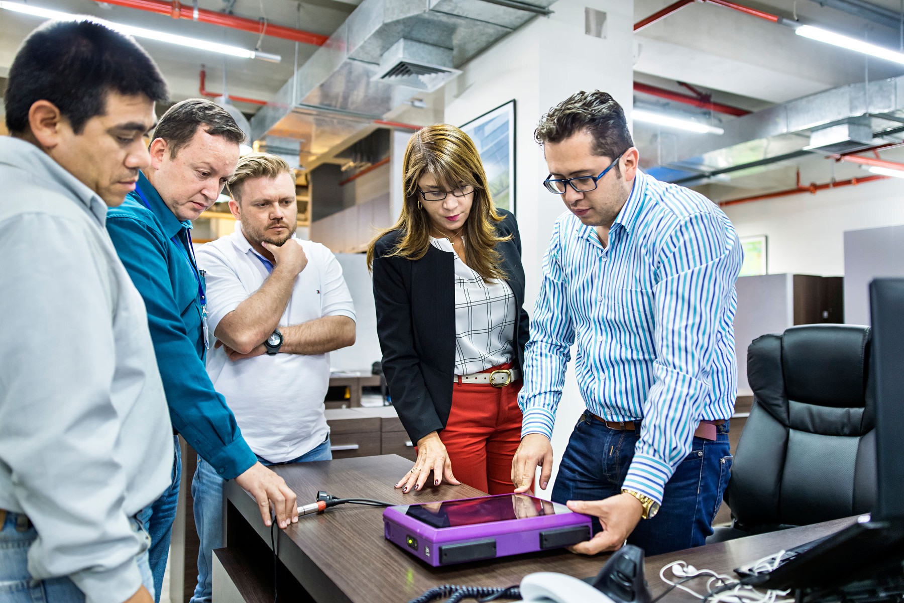 In Lima betreibt der TÜV Rheinland ein Büro zur Organisation der Mitarbeiter in Peru.