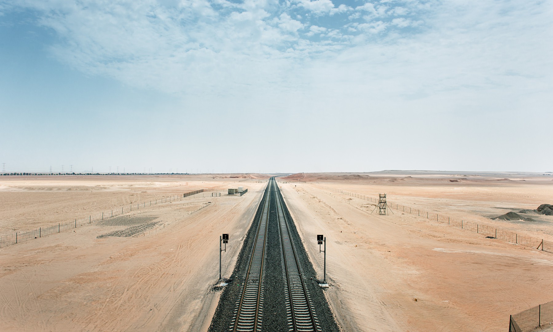 Die Bahn entwickelte die Struktur f&uuml;r ein, auf den Transport von Sch&uuml;ttgut ausgelegtes Bahnnetz in den Vereinigten Arabischen Emiraten.