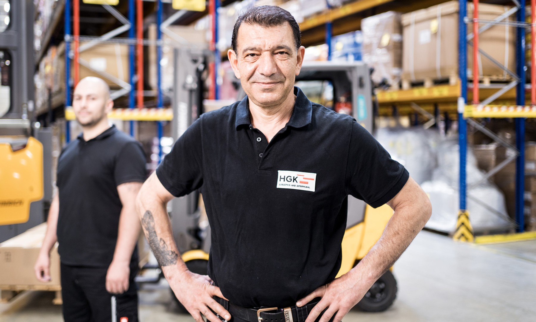 Ein modernes Multi-User-Logistikzentrum der H&auml;fen und G&uuml;terverkehr K&ouml;ln AG (HGK)
