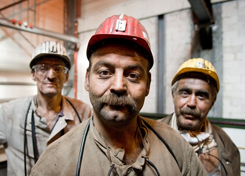 miners in North Rhine-Westphalia for Der Spiegel