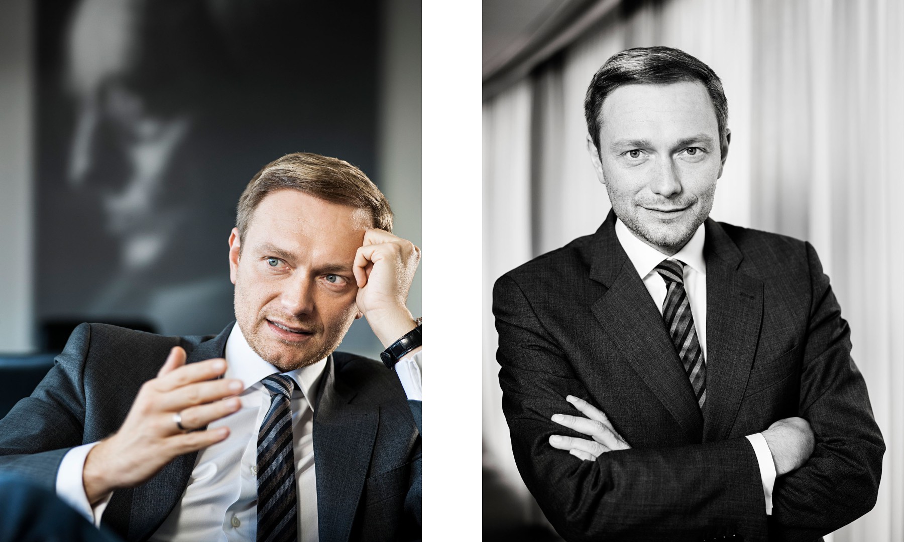 Christian Lindner, head of german liberal party FDP // Welt