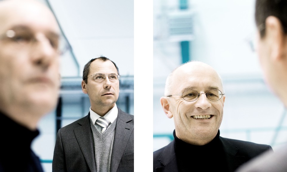 Robert M. Hartung und Dirk Stenkamp, CEO Centrotherm AG