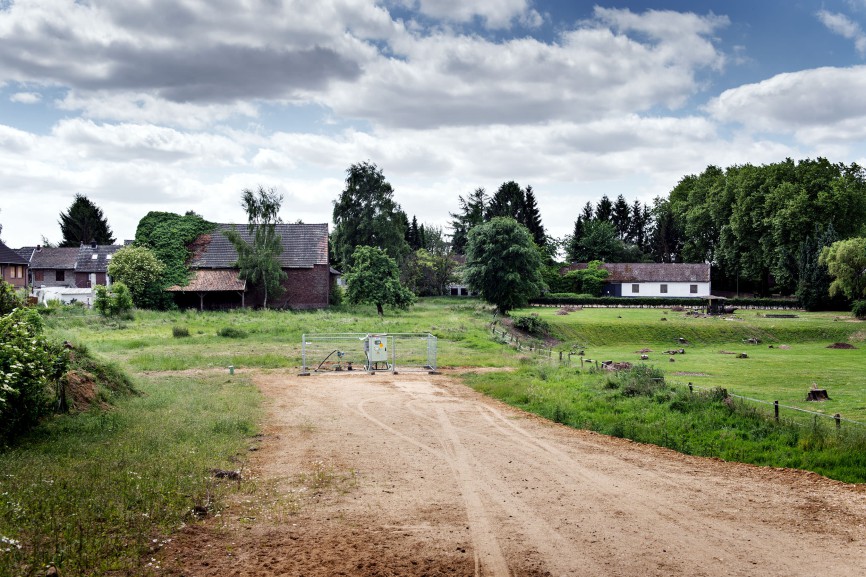 Borschemich, kurz vor dem Abriss des Dorfes, 2015